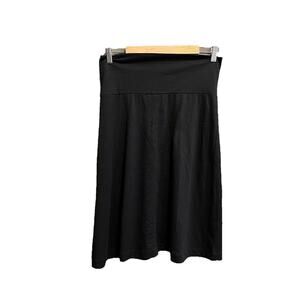 Icebreaker Merino Wool Black Pull On Women's Skirt Size Medium